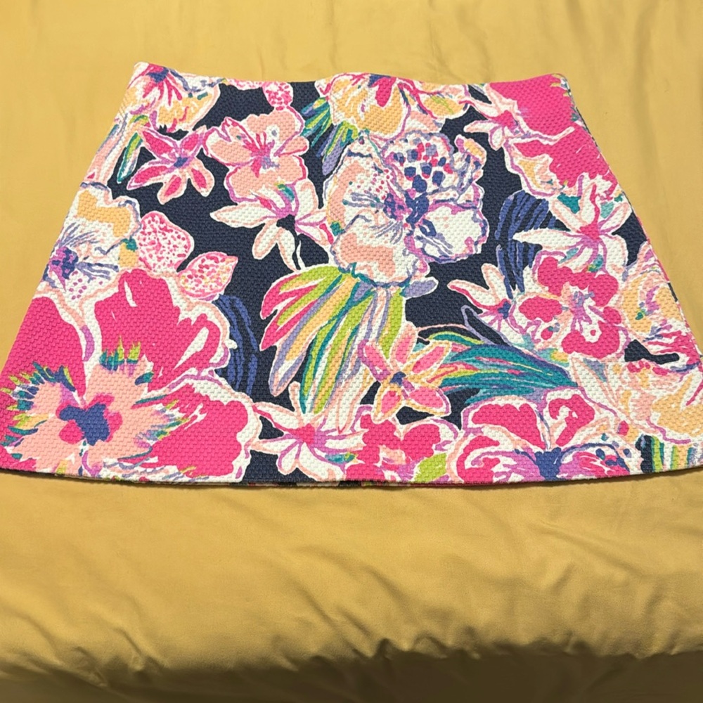Lilly Pulitzer Pink and Blue Skort for Sporty Elegance